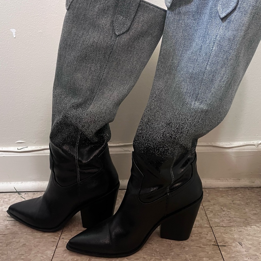 Steve Madden Denim High Boots
